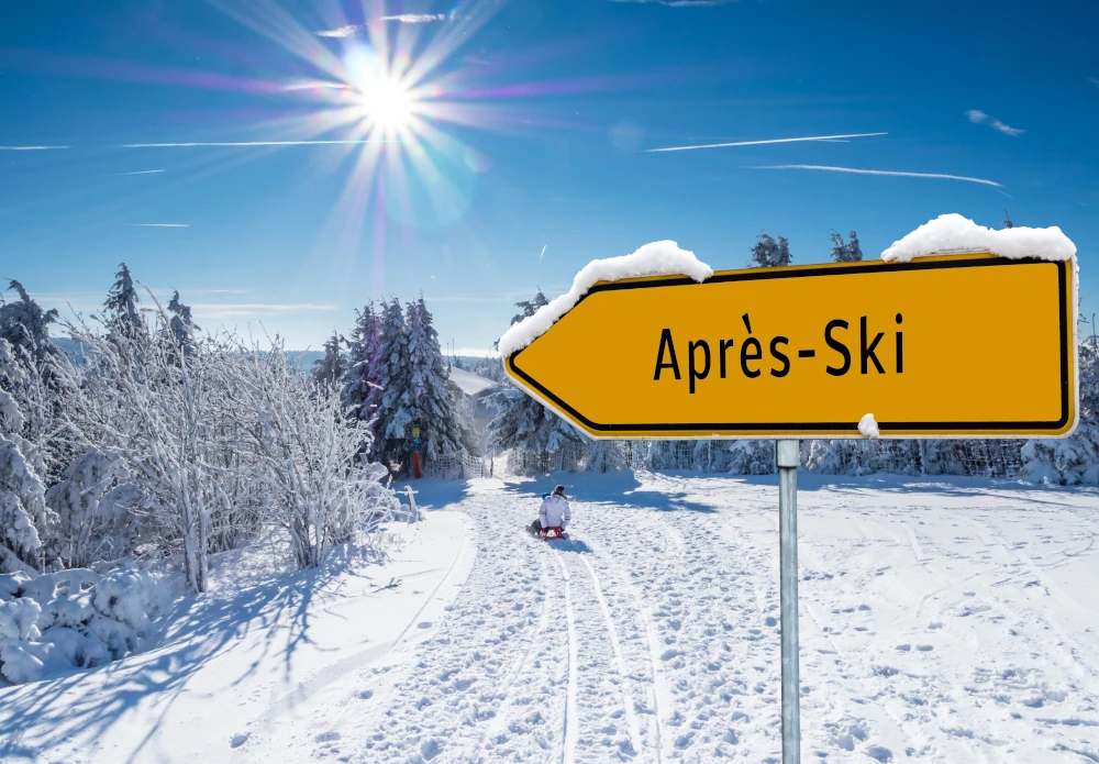 après ski hut bouwen